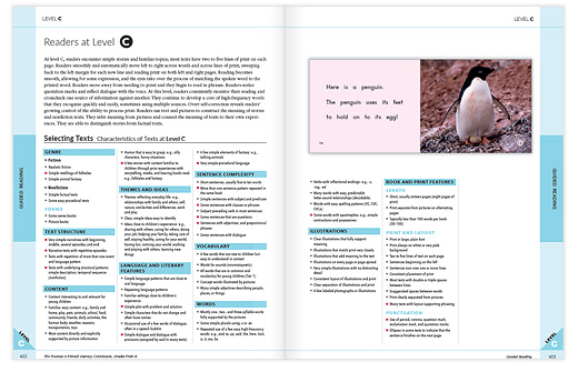 Interior Pages of The Literacy Continuum Interior Pages of The Literacy Continuum